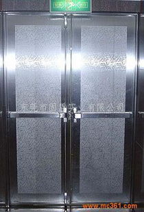 彩色不銹鋼玻璃乙級玻璃門與木質防火門 特性與應用對比